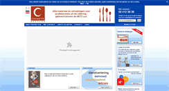 Desktop Screenshot of chomette.be